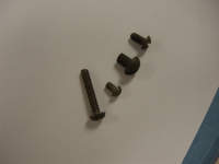 Titanium Round Head Slotted Machine Screw